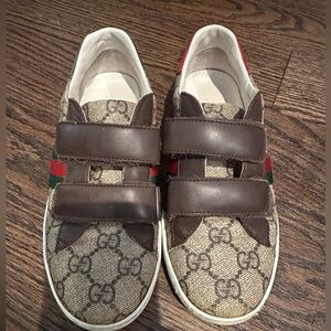 Gucci Kids Brown Sneakers